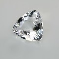 Natural Petalite 6 Carats White Trilliant  14x7 mm Loose Gemstone - Image 3