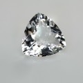 Natural Petalite 6 Carats White Trilliant  14x7 mm Loose Gemstone - Image 5