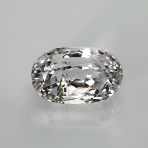 kunzite green needle  12.24cts - 16x10mm