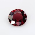 Natural Spinel 1.07 Carats Vivid Red Oval 7x6 mm Loose Gemstone - Image 1