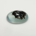 Natural Dendritic opal 3.70 Carats Sea Blue Green Oval Cabochon 14x10 mm Loose Gemstone - Image 7