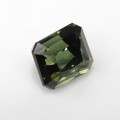Natural Tourmaline 2.83 Carats Forest Green Emerald Cut 8x7 mm Loose Gemstone - Image 6