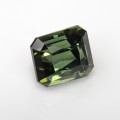 Natural Tourmaline 2.83 Carats Forest Green Emerald Cut 8x7 mm Loose Gemstone - Image 7