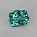 Natural Apatite 49 Carats Paraiba Blue Green Cushion 8x7 mm Loose Gemstone - Image 1