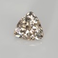 Natural Zircon 3.58 Carats Champagne Trilliant  9x9 mm Loose Gemstone - Image 2