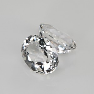 petalite pair  5.24cts - 10x8mm
