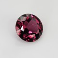 Natural Rhodolite garnet 2.93 Carats Purplish Pink Round 9x5 mm Loose Gemstone - Image 6