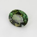 Natural Tourmaline 3.96 Carats Hunter Green Oval 11x9 mm Loose Gemstone - Image 3