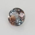 Natural Sapphire bi-color  1.12 Carats Blue Green Round 6x6 mm Loose Gemstone - Image 4