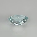Natural Aquamarine 7.51 Carats Very Light Ice Blue Oval 14x12 mm Loose Gemstone - Image 4