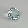 Natural Aquamarine 7.51 Carats Very Light Ice Blue Oval 14x12 mm Loose Gemstone - Image 5