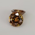 Natural Sphene pair 1.78 Carats Honey Brown Yellow Round 6x6 mm Loose Gemstone - Image 2