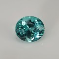 Natural Apatite 1.69 Carats Paraiba Blue Green Oval 8x7 mm Loose Gemstone - Image 2