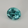 Natural Apatite 1.69 Carats Paraiba Blue Green Oval 8x7 mm Loose Gemstone - Image 3