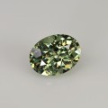 Natural Demantoid garnet 0.69 Carats Green Oval 6x4 mm Loose Gemstone - Image 1