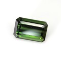 Natural Tourmaline 5.33 Carats Forest Green Emerald Cut 12x8 mm Loose Gemstone - Image 2