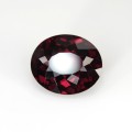 Natural Rhodolite garnet 9.19 Carats Intense Red Oval 14x12 mm Loose Gemstone - Image 2