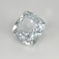 Natural Beryl 31.49 Carats White Antique Cushion 20x20 mm Loose Gemstone - Image 3