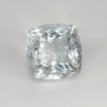 Natural Beryl 31.49 Carats White Antique Cushion 20x20 mm Loose Gemstone - Image 7