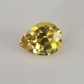 Natural Sapphire 1.40 Carats Golden Yellow Pear 7x5 mm Loose Gemstone - Image 5