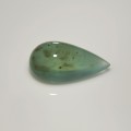 Natural Peru opal 8.85 Carats Sea Blue Green Pear Cabochon 21x11 mm Loose Gemstone - Image 4