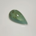 Natural Peru opal 8.85 Carats Sea Blue Green Pear Cabochon 21x11 mm Loose Gemstone - Image 5