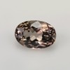 Natural Tourmaline 2.96 Carats Champagne Pink Oval 11x7 mm Loose Gemstone - Image 2