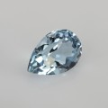 Natural Aquamarine 0.66 Carats Sea Blue Pear 7x5 mm Loose Gemstone - Image 6