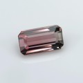 Natural Tourmaline bi-color 2.11 Carats Pink to Champagne Emerald 10x5 mm Loose Gemstone - Image 7