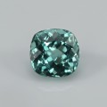 Natural Apatite 2.10 Carats Paraiba Blue Green Antique Cushion 7x5 mm Loose Gemstone - Image 1