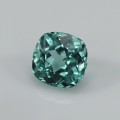 Natural Apatite 2.10 Carats Paraiba Blue Green Antique Cushion 7x5 mm Loose Gemstone - Image 2