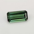 Natural Tourmaline 2.15 Carats Vivid Green Emerald Cut 10x5 mm Loose Gemstone - Image 6