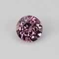 Natural Malaya garnet 1.12 Carats Sweet Pink Round 6x4 mm Loose Gemstone - Image 1