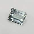 Natural Tourmaline 2.45 Carats Half White Baguette 9x7 mm Loose Gemstone - Image 2