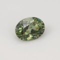 Natural Demantoid garnet 0.80 Carats Green Oval 6x5 mm Loose Gemstone - Image 1