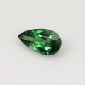 Natural Tsavorite garnet 0.42 Carats Chrome Green Pear 7x4 mm Loose Gemstone - Image 2