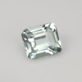 Natural Montebrasite 1.17 Carats Baby Mint Green Emerald Cut 7x6 mm Loose Gemstone - Image 6