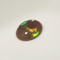 Natural Rainbow opal 7.48 Carats Rainbow Oval Cabochon 19x4 mm Loose Gemstone - Image 3