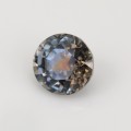 Natural Sapphire bi-color certified 2.17 Carats Bluish Violet to Orange Round 7x5 mm Loose Gemstone - Image 3