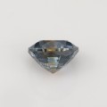 Natural Sapphire bi-color certified 2.17 Carats Bluish Violet to Orange Round 7x5 mm Loose Gemstone - Image 4