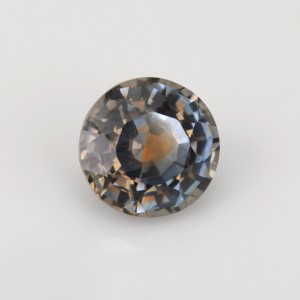 sapphire bi-color certified  2.17cts - 7x5mm