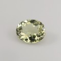 Natural Amblygonite 1.17 Carats Yellowish Green Oval 8x6 mm Loose Gemstone - Image 3