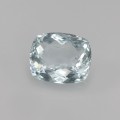 Natural Aquamarine 8.06 Carats Very Light Ice Blue Cushion 14x12 mm Loose Gemstone - Image 3
