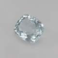 Natural Aquamarine 8.06 Carats Very Light Ice Blue Cushion 14x12 mm Loose Gemstone - Image 2