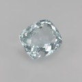 Natural Aquamarine 8.06 Carats Very Light Ice Blue Cushion 14x12 mm Loose Gemstone - Image 6