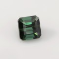 Natural Tourmaline 1.32 Carats Vivid Green Octagon 6x6 mm Loose Gemstone - Image 1
