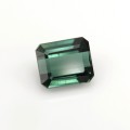 Natural Tourmaline 2.82 Carats Teal Green Emerald Cut 8x7 mm Loose Gemstone - Image 6