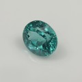 Natural Apatite 1.96 Carats Paraiba Blue Green Oval 8x7 mm Loose Gemstone - Image 3