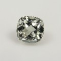 Natural Tourmaline acrolite 2.37 Carats Half White Antique Cushion 7x7 mm Loose Gemstone - Image 3