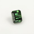 Natural Tourmaline 1.19 Carats Fine Green Emerald Cut 6x5 mm Loose Gemstone - Image 2